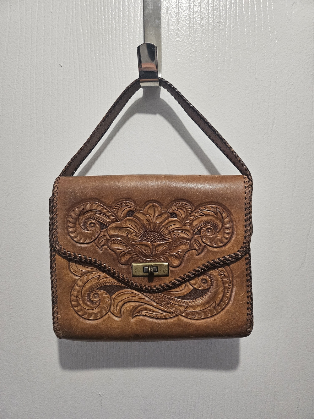 Handcrafted Leather Satchel Bag